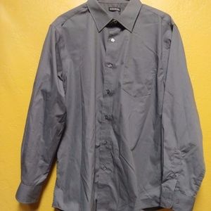 George Shirt Collar Button Front L, Chest 42-44